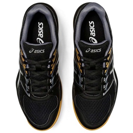 Asics Upcourt 4 noir 1071A053 001 chaussures de volley-ball pour hommes 1