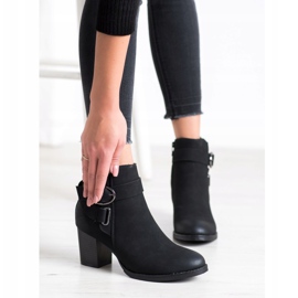 J. Star Bottes décontractées avec boucle le noir 3