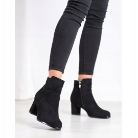 Wilady Bottes noires à la mode le noir 3