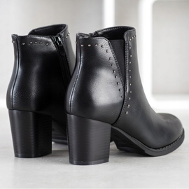 J. Star Bottes classiques avec décorations le noir 4
