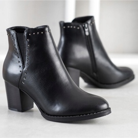 J. Star Bottes classiques avec décorations le noir 5