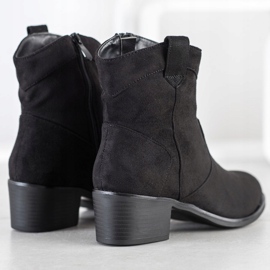 SHELOVET Bottes de cowboy noires le noir 1 SHELOVET Bottes de cowboy noires le noir 1