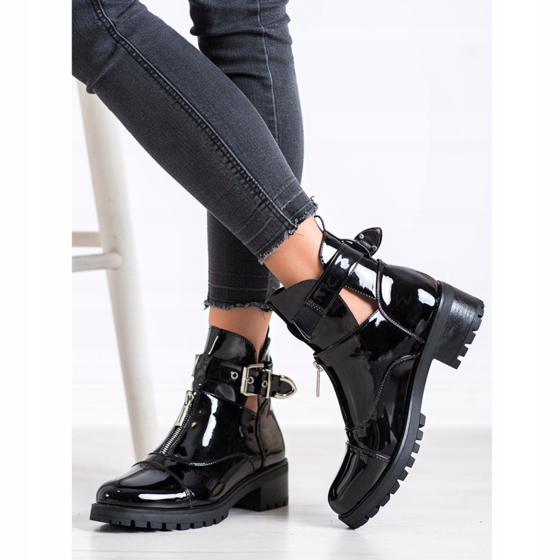 Seastar Ouvriers laqués noir 1