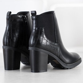 Super Me Bottes classiques avec isolation le noir 1