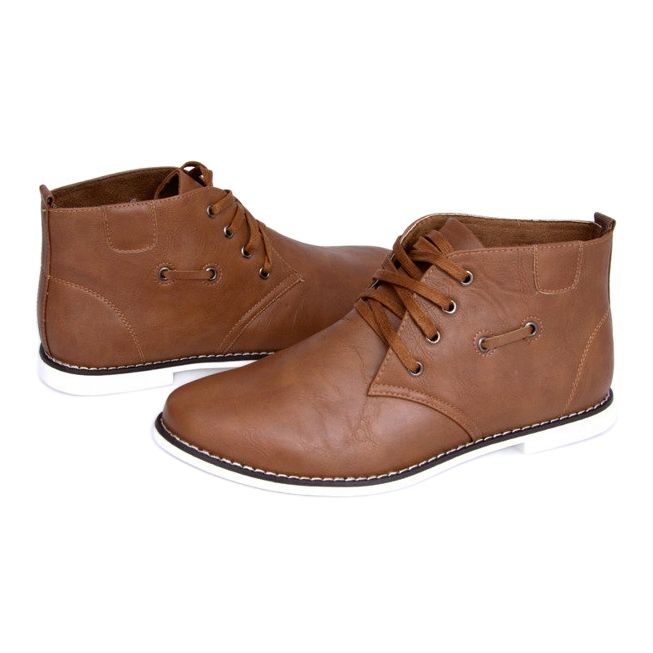 Chaussures à Lacets Hautes TL8900 Camel brun 1 Chaussures à Lacets Hautes TL8900 Camel brun 1