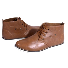 Chaussures à Lacets Hautes TL8900 Camel brun 2 Chaussures à Lacets Hautes TL8900 Camel brun 2