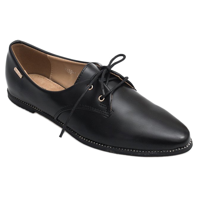 Classique Élégant Chaussures pour femmes Y439 Noir le noir 1
