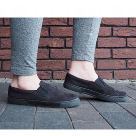 Baskets à enfiler Slip On SNK18 Noir le noir 1