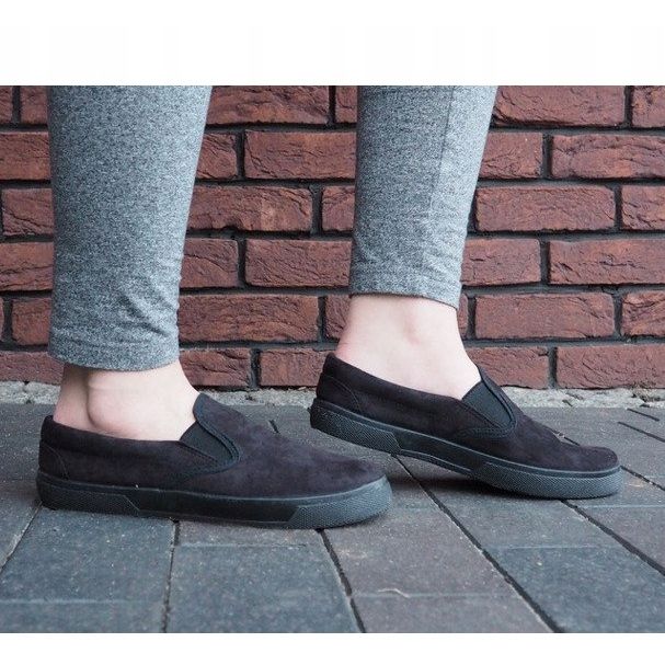 Baskets à enfiler Slip On SNK18 Noir 1
