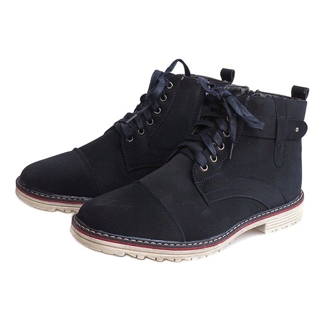 Chaussures à lacets très chaudes M589 Granat bleu marin 1