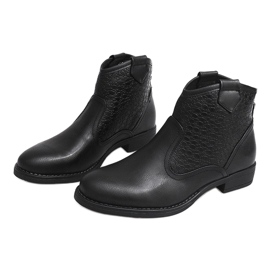 Chaussures Basses Cowboy Boots 248-PA Noir le noir 1