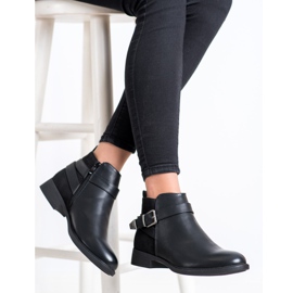 Anesia Paris Bottes Classiques Avec Boucle le noir 1