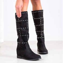Seastar Bottes compensées à enfiler le noir 3