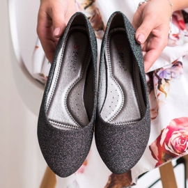 Seastar Ballerines pailletées argent gris 2