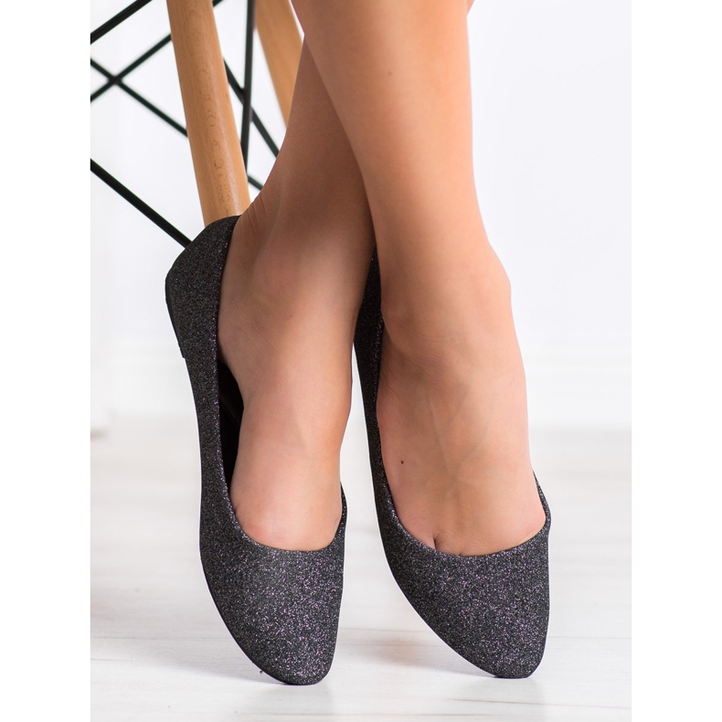 Seastar Ballerines pailletées argent gris 1