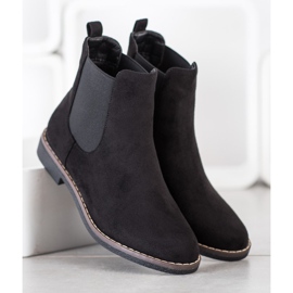 SHELOVET Bottines Chelsea noires 1