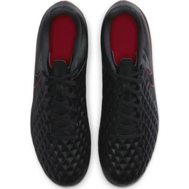 Chaussures de football Nike Tiempo Legend 8 Club FG / MG M AT6107 060 noir, rouge, noir/argenté le noir 1