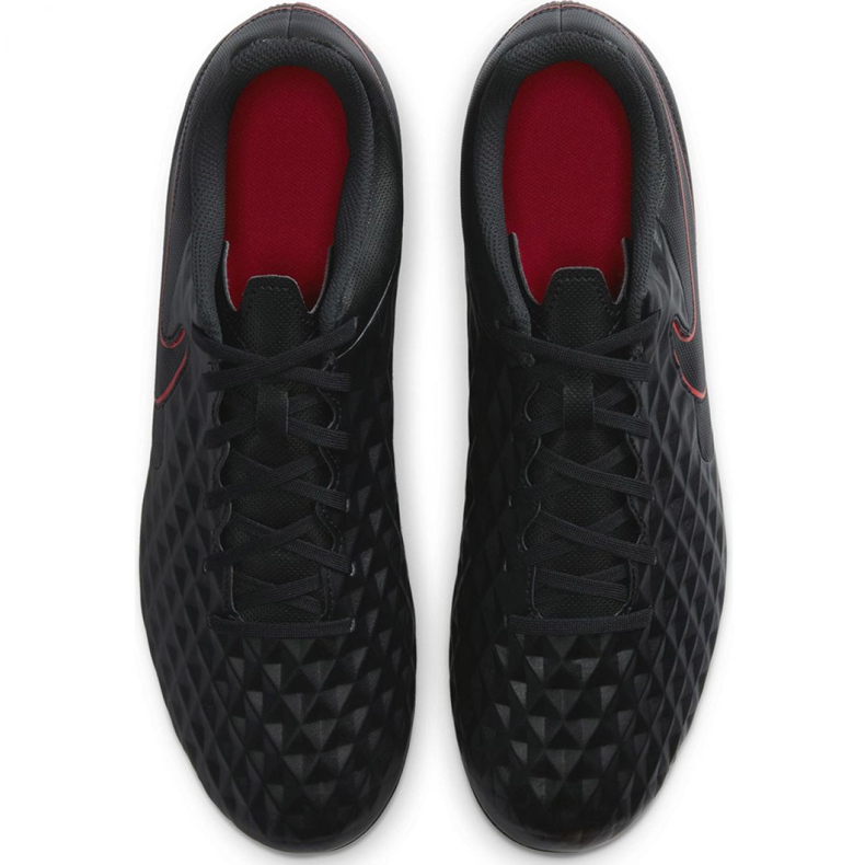 Chaussures de football Nike Tiempo Legend 8 Club FG / MG M AT6107 060 noir, rouge, noir/argenté le noir 1 Chaussures de football Nike Tiempo Legend 8 Club FG / MG M AT6107 060 noir, rouge, noir/argenté le noir 1