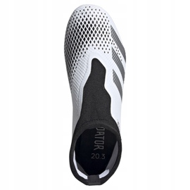 Chaussures de foot Adidas Predator 20.3 Ll Fg M FW9198 multicolore blanche 1