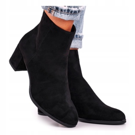 Bottes en daim noires Sergio Leone BT528 le noir 3