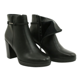 Bottes Noires Noir Sergio Leone BT306 6
