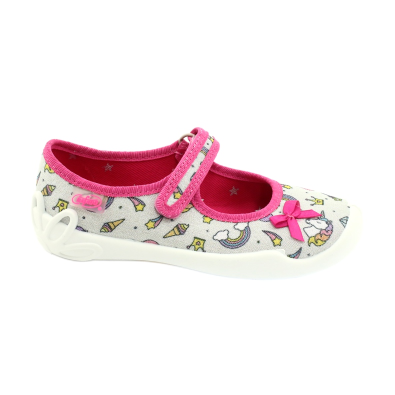 Chaussures enfant Befado 114X392 rose argent multicolore 1 Chaussures enfant Befado 114X392 rose argent multicolore 1