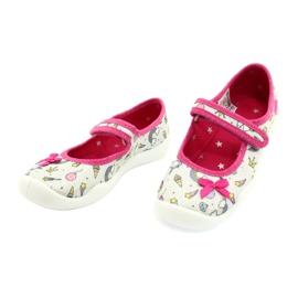 Chaussures enfant Befado 114X392 rose argent multicolore 3 Chaussures enfant Befado 114X392 rose argent multicolore 3