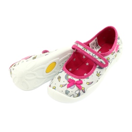 Chaussures enfant Befado 114X392 rose argent multicolore 4 Chaussures enfant Befado 114X392 rose argent multicolore 4