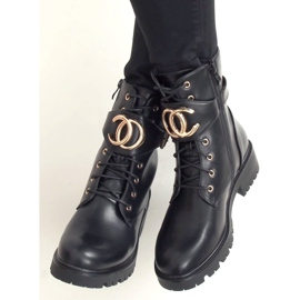 Bottes militaires noires NC1105 Noir 2