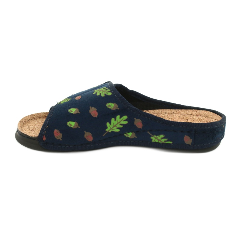 Befado Chaussures femme Inblu 155D115 bleu marine vert 2