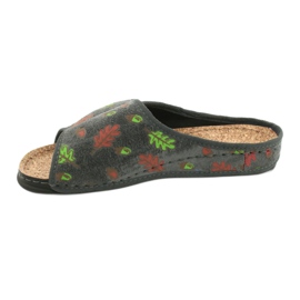 Befado Chaussures femme Inblu 155D116 gris multicolore vert 2