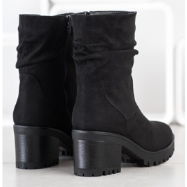 Flyfor Bottes à tiges à volants le noir 4