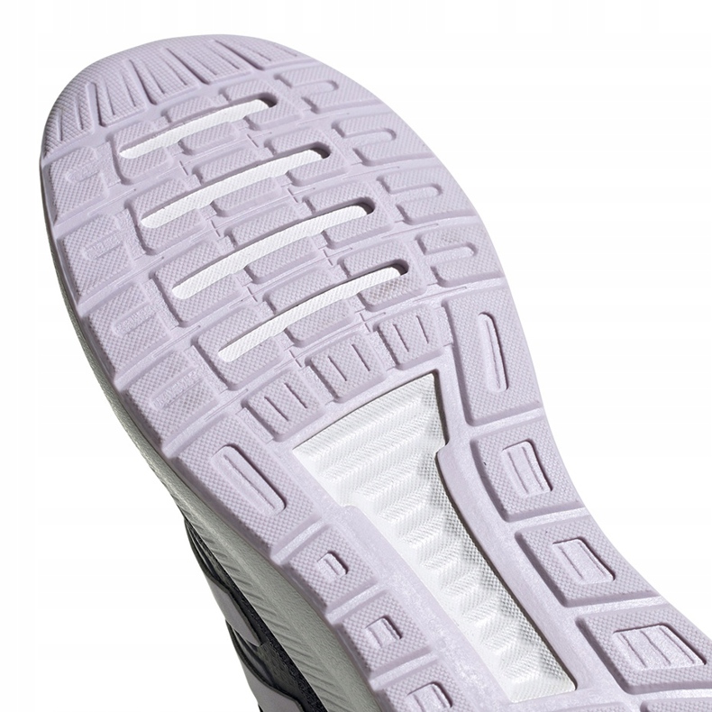 Chaussures femme Adidas Runfalcon bleu marine et rose EG8626 violet 5
