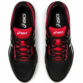 Asics Upcourt 4 noir-rouge 1071A053 002 chaussures de volley-ball pour hommes multicolore 1