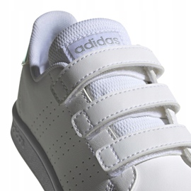 Chaussures Adidas Advantage C Jr FY4625 blanche 1 Chaussures Adidas Advantage C Jr FY4625 blanche 1