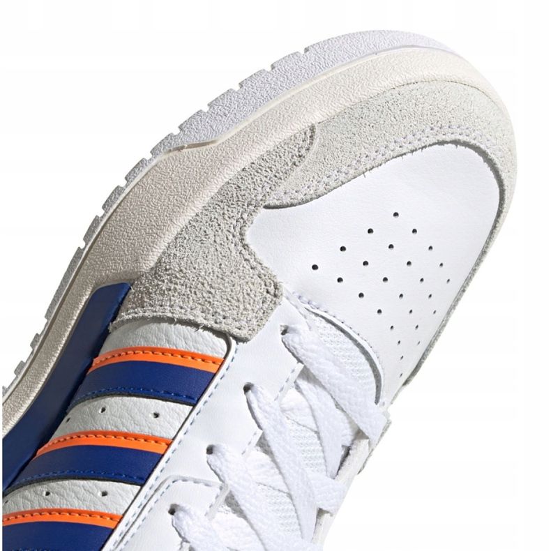 Chaussures Adidas Entrap Mid M FW3454 blanche bleu orange 1