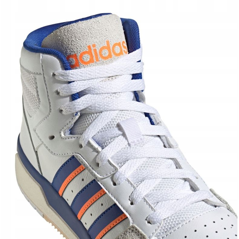 Chaussures Adidas Entrap Mid M FW3454 blanc bleu orange 2