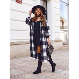 Bottines femme Sergio Leone daim chaud noir KZ292 le noir 3