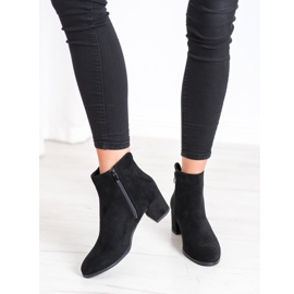 Sergio Leone Bottes pour femmes avec isolation le noir 4