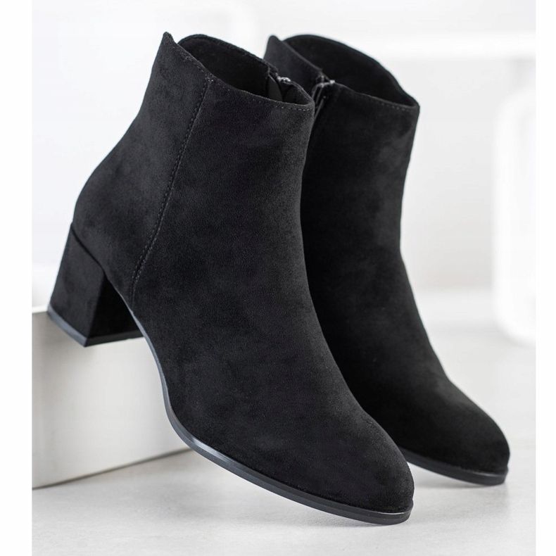 Sergio Leone Bottes pour femmes avec isolation le noir 2