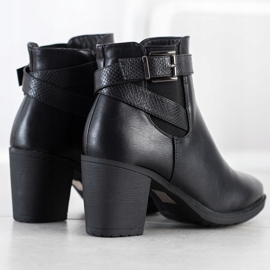 Queen Vivi Bottes confortables à talons hauts noir 1