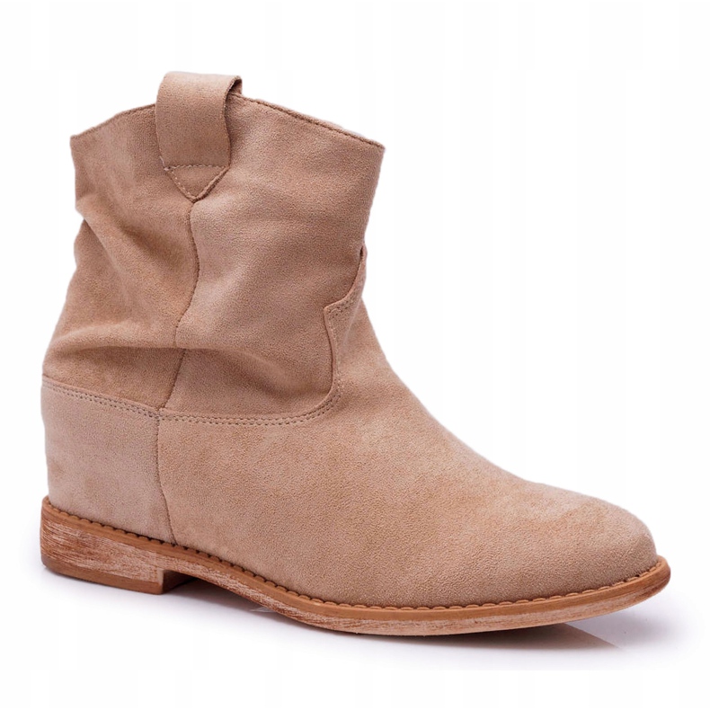 MSMG Bottines Femme Beige Ellen 4 MSMG Bottines Femme Beige Ellen 4