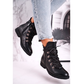 Bottes chaudes noires pour femmes avec zircone cubique Gisele 2