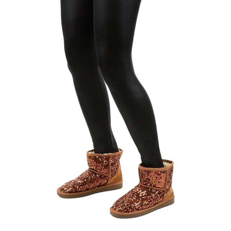 Bottes isolées marron, émeu Autumnsnow brun 1