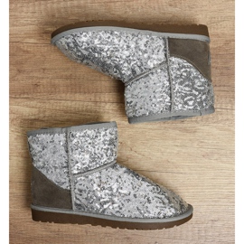 Bottes isolées argentées, emu Autumnsnow 5