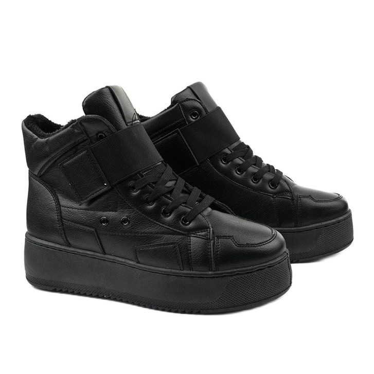 Bottes isolées noires de Riverview 1