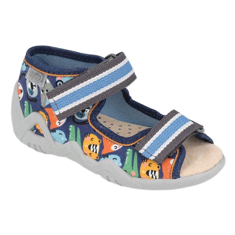 Chaussures enfant Befado jaune 350P013 bleu marin bleu orange gris 1 Chaussures enfant Befado jaune 350P013 bleu marin bleu orange gris 1