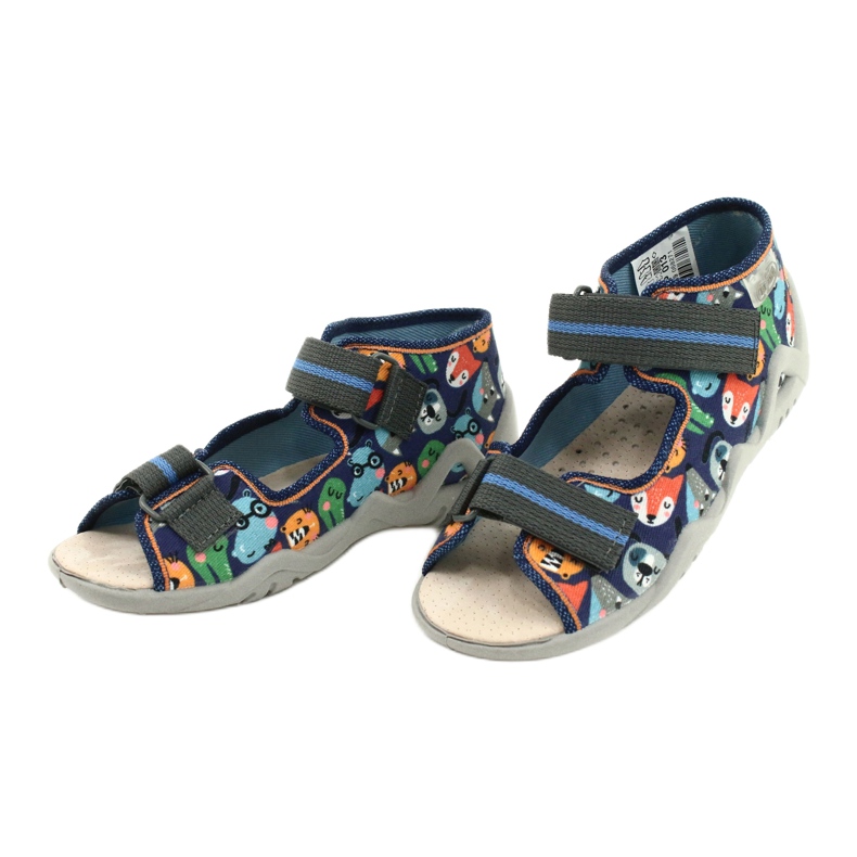 Chaussures enfant Befado jaune 350P013 bleu marin bleu orange gris 3 Chaussures enfant Befado jaune 350P013 bleu marin bleu orange gris 3