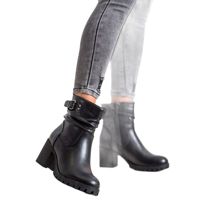 SDS Bottes hautes avec isolation noir 1