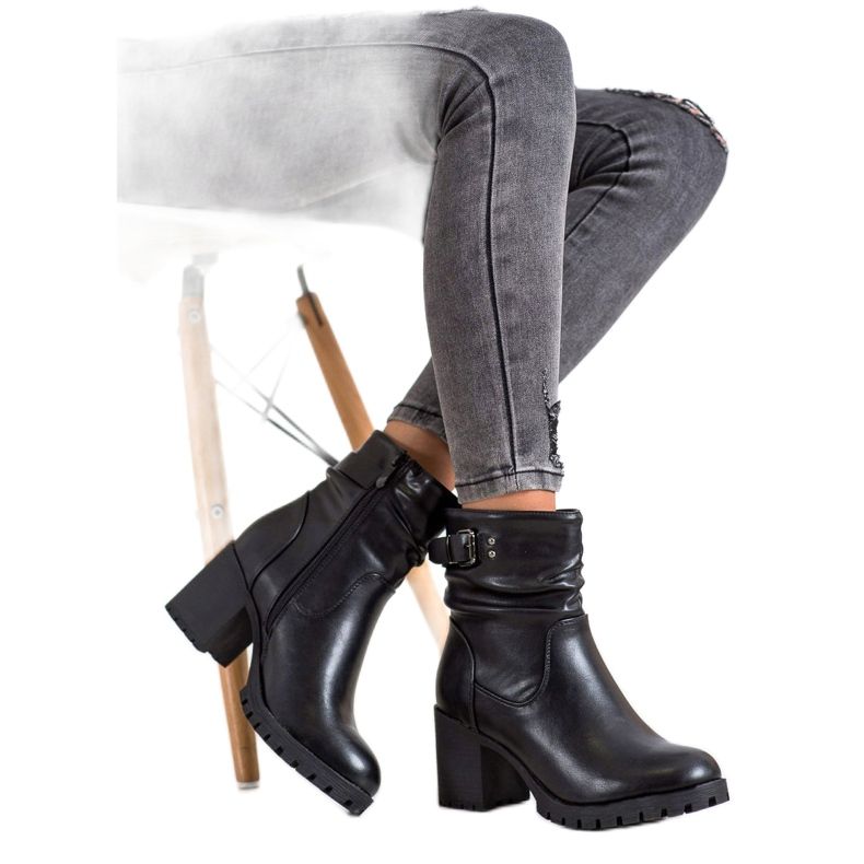 SDS Bottes hautes avec isolation noir 2